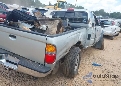 2004 Toyota Tacoma Base V6 из США, поврежденный, VIN 5TEWN72NX4Z305590